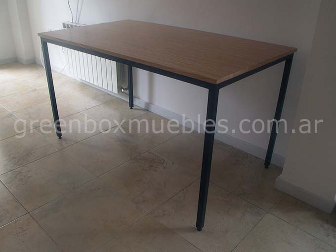 Mesa living comedor estilo industrial