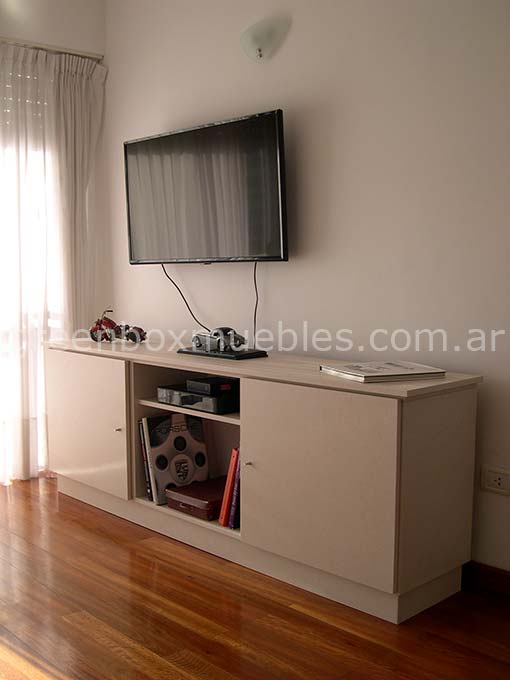 Mueble para tv con guardado