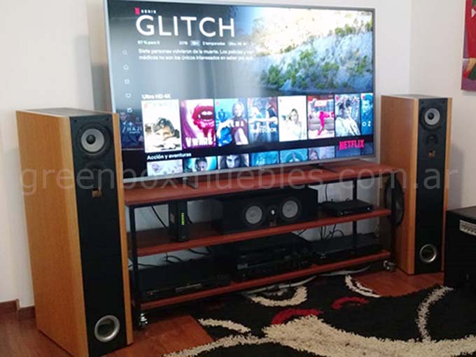Mesa o rack tv con ruedas